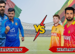 Afghanistan National Cricket Team Vs Zimbabwe National Cricket Team Match Scorecard