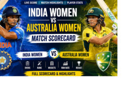 India Women Vs Australia Women's National Cricket Team Match Scorecard